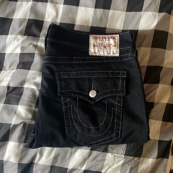 True religion pants all black